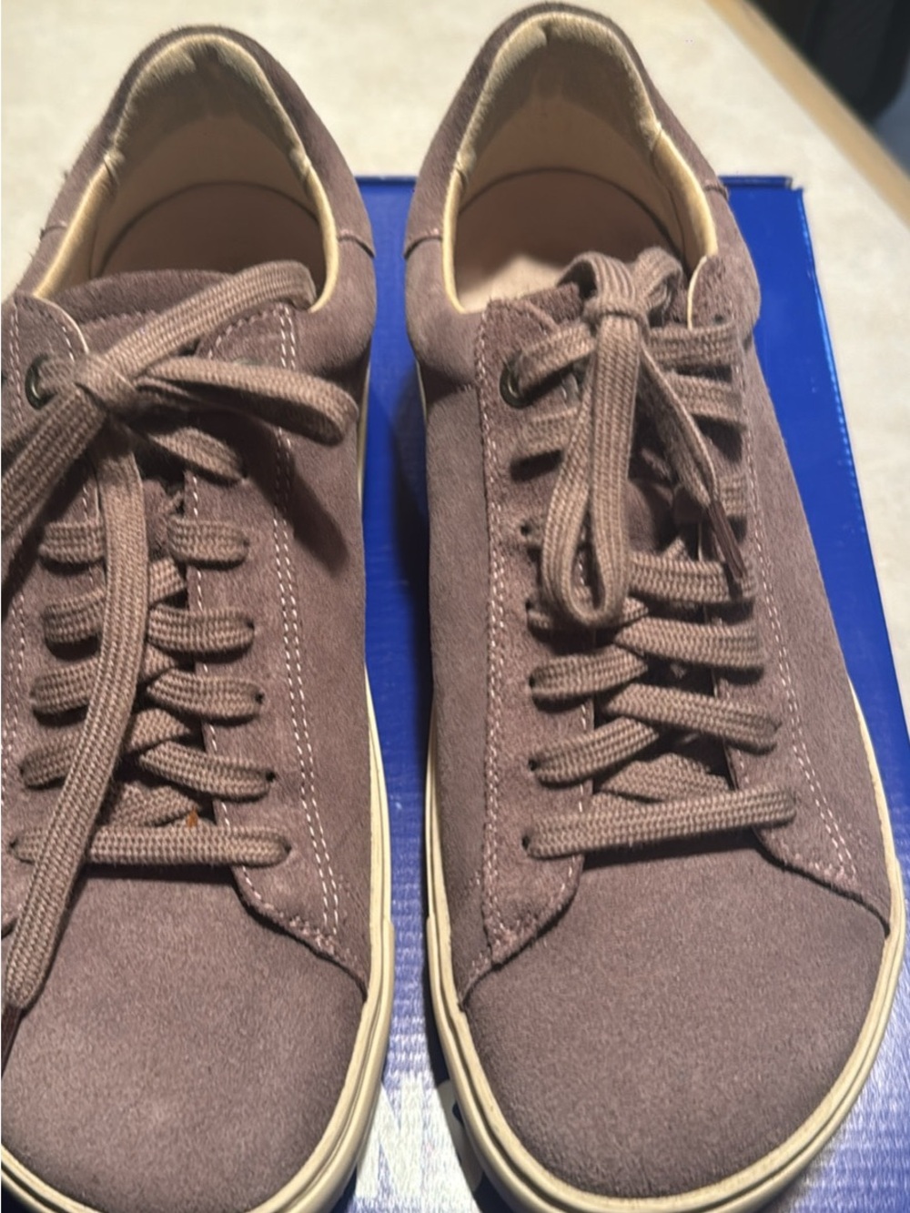 Birkenstock Sneakers in Mauve Gray with White Sole - Picture 8 of 10